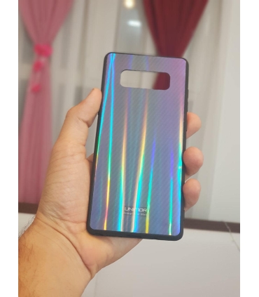 قاب لیزری پشت گلس Glass case unimor samsug Note8