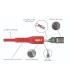 کابل اندروید MICRO USB ولف مدل Ds2.4 طول 1 متر