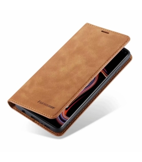 کیف چرمی هوانمین سامسونگ Huanmin Magnetic Samsung Galaxy S10 Plus