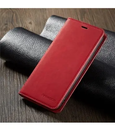 کیف چرمی هوانمین سامسونگ Huanmin Magnetic Samsung Galaxy S10 Plus