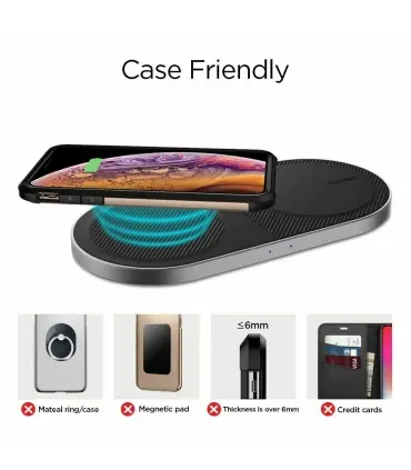 شارژر بی سیم اسپیگن مدل Essential F310W