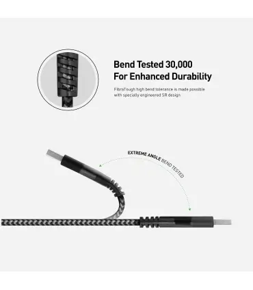 کابل شارژ سریع ایفون انرژیا Energea Fibratough Cable Lightning 1.5M