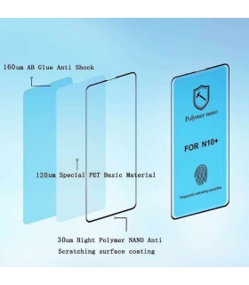 نانو گلس پلیمری نانو Polymer nano Samsung Note 10 Plus