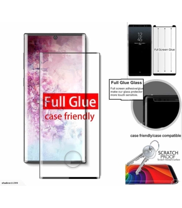 برچسب گلس تمام چسب گلگسی نوت 10پلاس Glass Full