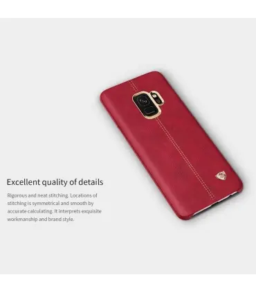 قاب محافظ چرمی نیلکین سامسونگ Nillkin Englon Galaxy S9