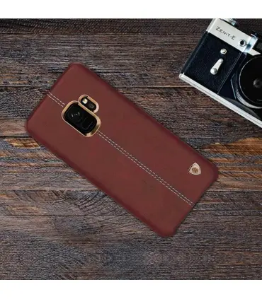 قاب محافظ چرمی نیلکین سامسونگ Nillkin Englon Galaxy S9