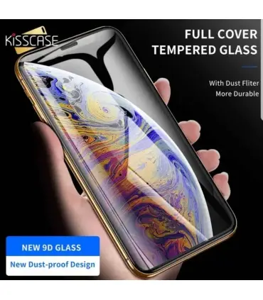 گلس تمام صفحه فیلتر دار full glass Dust Filter 9D Armir iphone X/XS