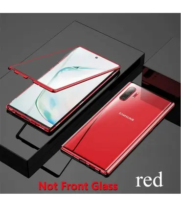 قاب مگنتی آهنربایی دو تیکه شفاف سامسونگ Note 10
