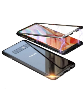 قاب مگنتی آهنربایی دو تیکه شفاف سامسونگ S10plus
