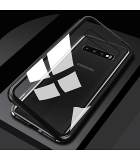 قاب مگنتی آهنربایی دو تیکه شفاف سامسونگ S10plus