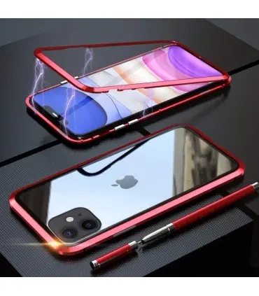 قاب مگنتی آهنربایی دو تیکه شفاف Iphone 11