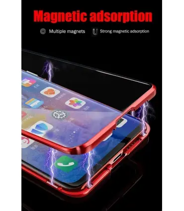 قاب مگنتی آهنربایی دو تیکه شفاف Iphone 11