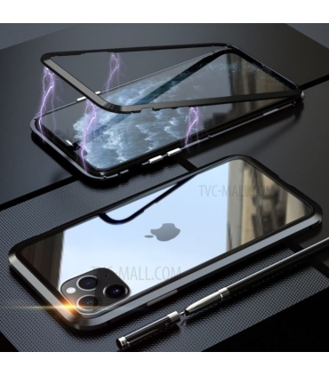 قاب مگنتی آهنربایی دو تیکه شفاف Iphone 11Pro Max