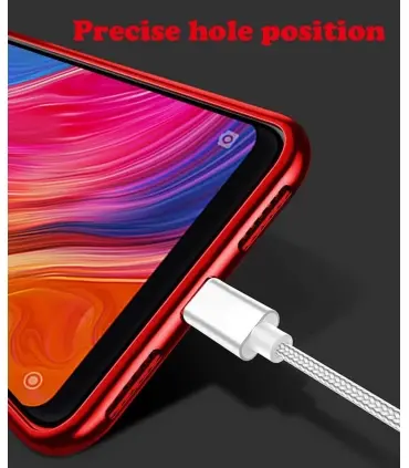 قاب مگنتی آهنربایی دو تیکه شفاف Xiaomi mi9se