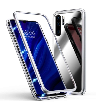 قاب مگنتی آهنربایی دو تیکه شفاف Huawei P30 Lite (Nova4E)