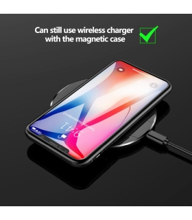 قاب مگنتی آهنربایی دو تیکه شفاف Huawei Mate20 pro