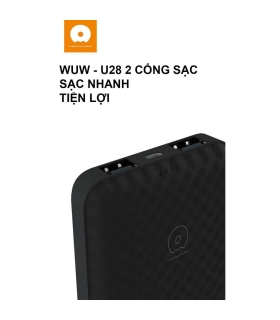 پاوربانک دبلیو یو دبلیو Power bank Wuw U28 13000MA