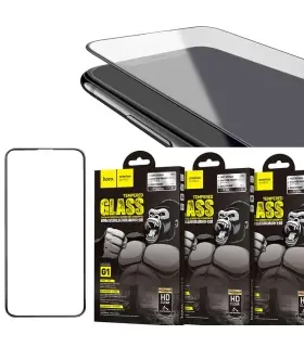 محافظ تمام صفحه برند هوکو HOCO G1 Flash Attach HD Silk Printing Full Screen Tempered Glass Iphone XS/X