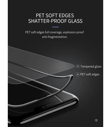 محافظ تمام صفحه برند هوکو HOCO G1 Flash Attach HD Silk Printing Full Screen Tempered Glass Iphone 11Pro Max