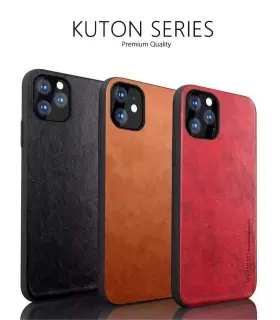 کاور چرم هوانمین ایفون Huanmin Leather Case Iphone 11 Pro Max