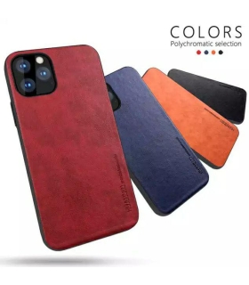 کاور چرم هوانمین ایفون Huanmin Leather Case Iphone 11 Pro