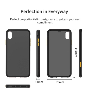 قاب مقاوم مات شوک پروف Shockproof Iphone 11Pro Max