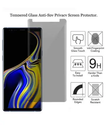 برچسب گلس یو وی امنیتی سامسونگ UV Nano Glass Privacy Samsung Galaxy Note 9