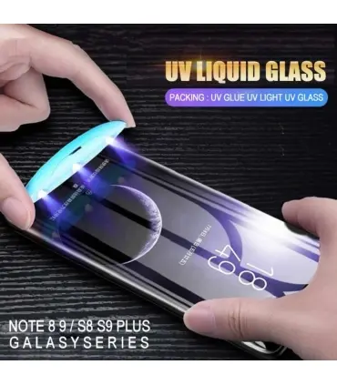برچسب گلس یو وی امنیتی سامسونگ UV Nano Glass Privacy Samsung Galaxy S8Plus/S9Plus