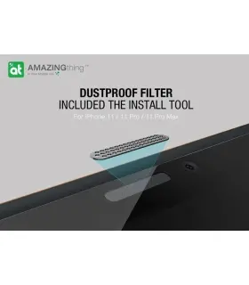 گلس تمام صفحه فیلتر دار full glass Dust Filter 11D Armir iphone XS MAX/11PORO MAX
