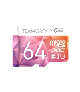 مموری کارت 64GB microSDXC TEAMGROUP کلاس 10 استاندارد UHS-lI U3