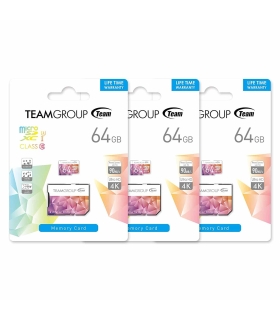 مموری کارت 64GB microSDXC TEAMGROUP کلاس 10 استاندارد UHS-lI U3