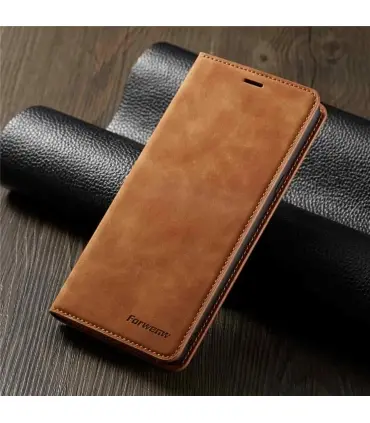 کیف چرمی هوانمین سامسونگ Huanmin Magnetic Samsung Galaxy S8 Plus