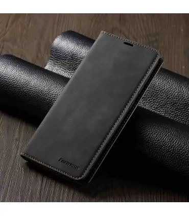 کیف چرمی هوانمین سامسونگ Huanmin Magnetic Samsung Galaxy S9