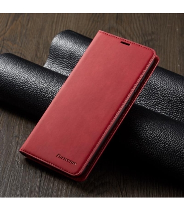 کیف چرمی هوانمین سامسونگ Huanmin Magnetic Samsung Galaxy S10