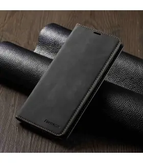 کیف چرمی هوانمین سامسونگ Huanmin Magnetic Samsung Galaxy S10