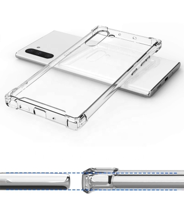 کاور کریستال Crystal Shell Case Samsung Note 10Plus