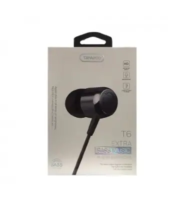 هندزفری سیمی Tranyoo T6 EXTRA Bass Music Earphone