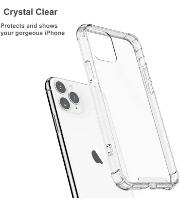 کاور کریستال Crystal Shell Case Iphone XS/X