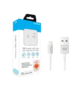 کابل تبدیل USB به Lightning نزتک مدل MFI TPE Durable