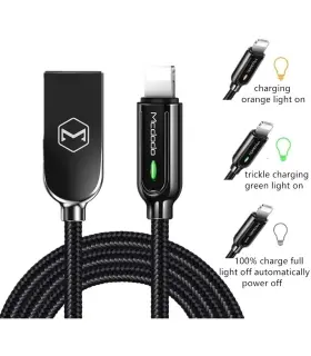 کابل لایتنینگ مک دودو Mcdodo CA-526 Auto Power OFF 2A دارای قطع کن خودکار