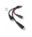 کابل USB به USB-C/microUSB/لایتنینگ مک دودو مدل CA-622 طول 1.2 متر