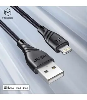 کابل ریلیو USB به لایتنینگ مک دودو مدل RCA-653 طول 1.2 متر