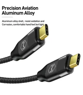 کابل PD تبدیل Type-c به Type-c مک دودو مدل CA-7130 طول 1.5 متر 1000Mbs