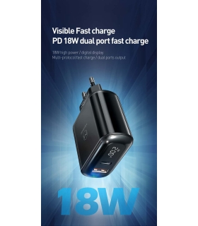 شارژر دو پورت مک دودو Mcdodo CH-717 PD QC3.0 Charger 18W