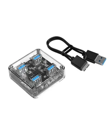 هاب 4 پورت USB 3.0 شفاف ORICO MH4U-U3