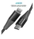 کابل شارژر انکر USB C to Lightning Cable 3 ft Apple Mfi Certified