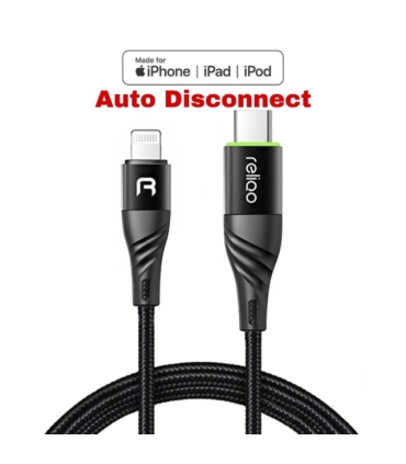 کابل تبدیل USB-C به لایتنینگ رلیکو مدل RCA-650 طول 1.2 متر