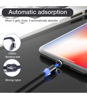 کابل شارژ مگنتی ایفونی Tranyoo cable S9-I Lightning