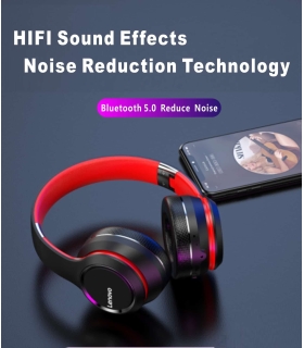 هدفون اورجینال بلوتوث لنوو Lenovo HD200 Bluetooth Headphone