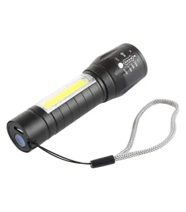 چراغ قوه XPE+COB LED Flashlight Lamp